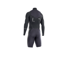 Cargar imagen en el visor de la galería, ION Men Wetsuit Element 2/2 Shorty Longsleeve Front Zip 2022