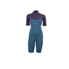 Load image into Gallery viewer, ION Women Wetsuit Element 2/2 Shorty Shortsleeve Back Zip 2024