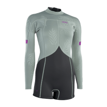 Cargar imagen en el visor de la galería, ION Women Wetsuit Amaze Shorty 2.0 Longsleeve Back Zip 2024