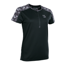 Charger l&#39;image dans la galerie, Maillot à manches courtes de VTT Traze Half Zip Femme
