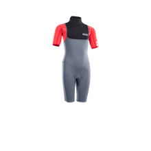 Carica l&#39;immagine nel visualizzatore di Gallery, ION Kids Wetsuit Capture 2/2 Shorty SS Back Zip 2025
