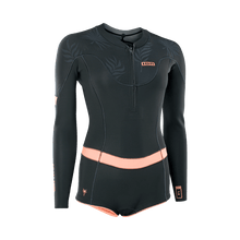 Cargar imagen en el visor de la galería, ION Women Wetsuit Amaze Hot Shorty 1.5 Longsleeve Front Zip 2023
