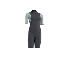 Load image into Gallery viewer, ION Women Wetsuit Amaze Core 2/2 Shorty Shortsleeve Back Zip 2024
